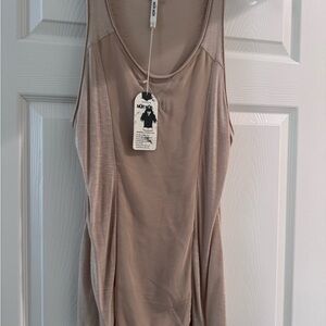 Mur Mur Women's Tan Sleeveless Top